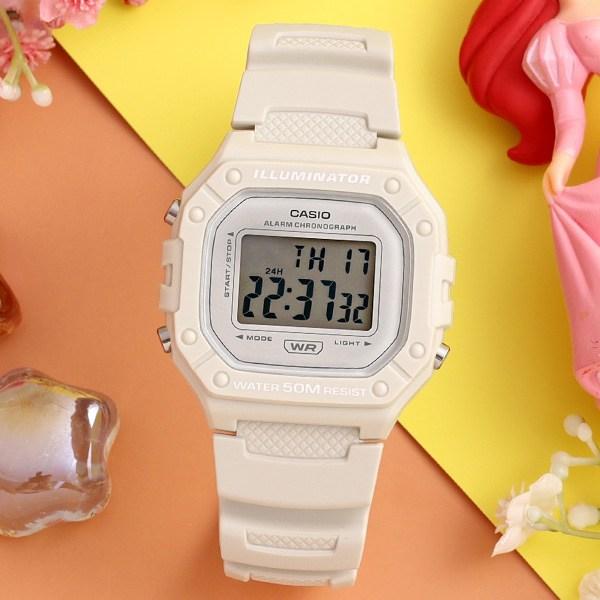 Casio Digital Elektronisk Vanntett Barneskole Barn Mote Læring Barnehage Barnas Uretan Klokke