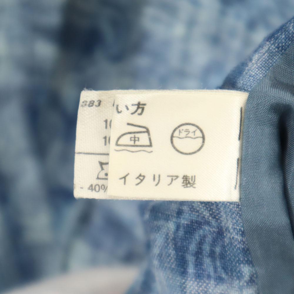 Herno 90s Linen Blend Old tailored jacket 42 blue Women Used