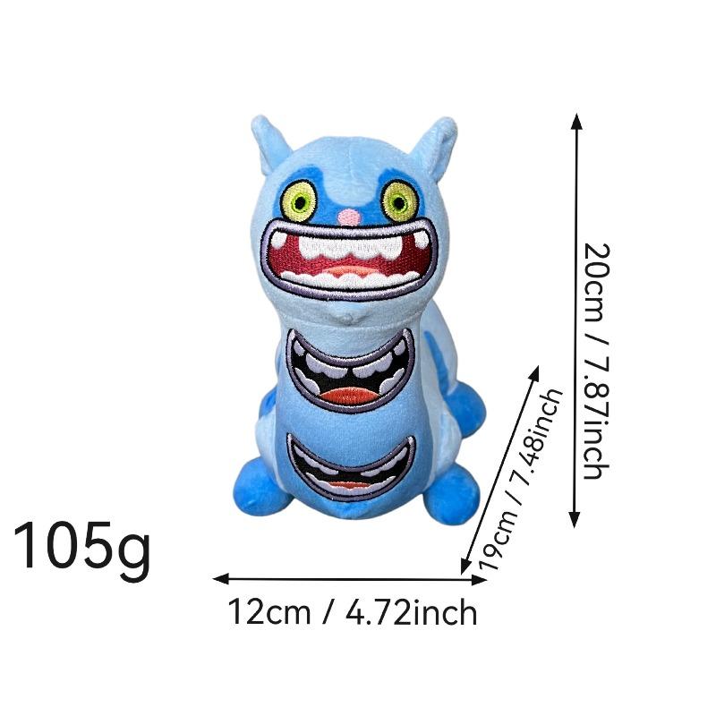 Neuer Vorrat Monster Plüschtier Niedliches Fantasiewesen Plüschtier Weiches Kuscheltier Dekoration Sammlerstück Geschenk Für Fans