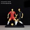 Elegant Mini Football Player Figurine for Home Decor