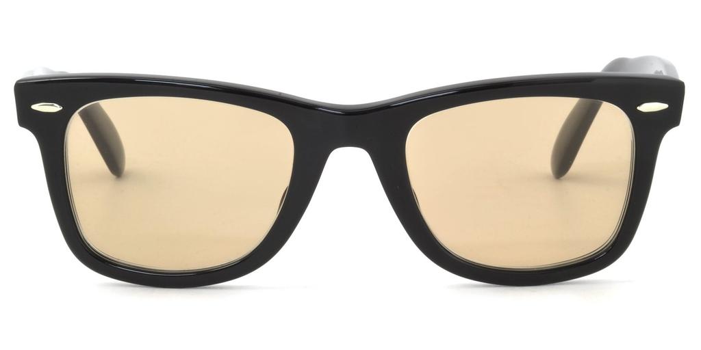 Authentic Wayfarer RX5121F 2000 50 Eyeglasses with Light Color Black Light Brown [Ray-Ban] Ray-Ban Lenses, Rim,