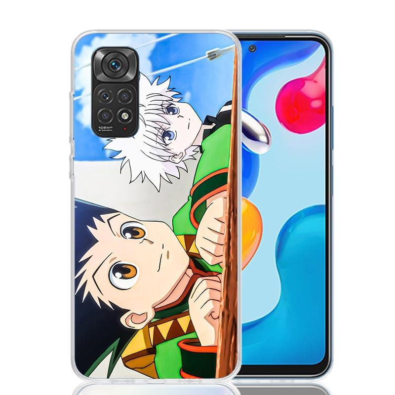 Huner X-Hunters Gon Phone Case For Xiaomi Redmi Note 15 14 13 12S 12 Pro Plus 11S 11E 11 11T 10S 10 Art Soft Pattern Cover Redmi