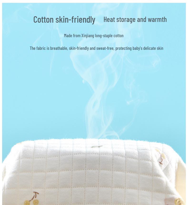 Quilted Baby Jumpsuit: Warm Winter Romper & Thicken Air Cotton Pajamas