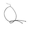 Super Fairy Pearl Crystal Bow Necklace Female Niche Retro Personality Versatile Temperament Fashion Neck Chain Collarbone Chain