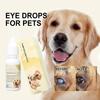 Lava-Olhos para Animais de Estimação Colírio Eficaz Remoção de Manchas de Lágrimas Colírio Remove Detritos Eye-Clear Frasco de 20ml Suprimento para Animais