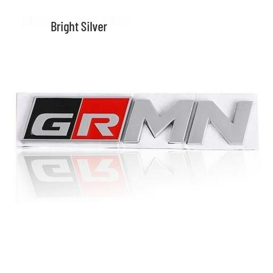 GR Label GRMN Car Sticker & GRSPORT Grille Badge - Fits Toyota GR, GT86 Body Modification