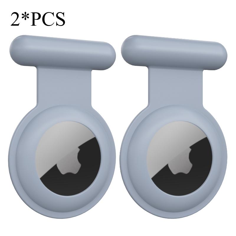 For Apple Airtags Tag Case Silicone Clothes Pin Protective For Airtag Tracker Locator Device Anti-lost