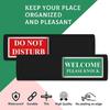 Do Not Disturb Vacant In Use Door Sign Privacy Slider for Home and Office Use