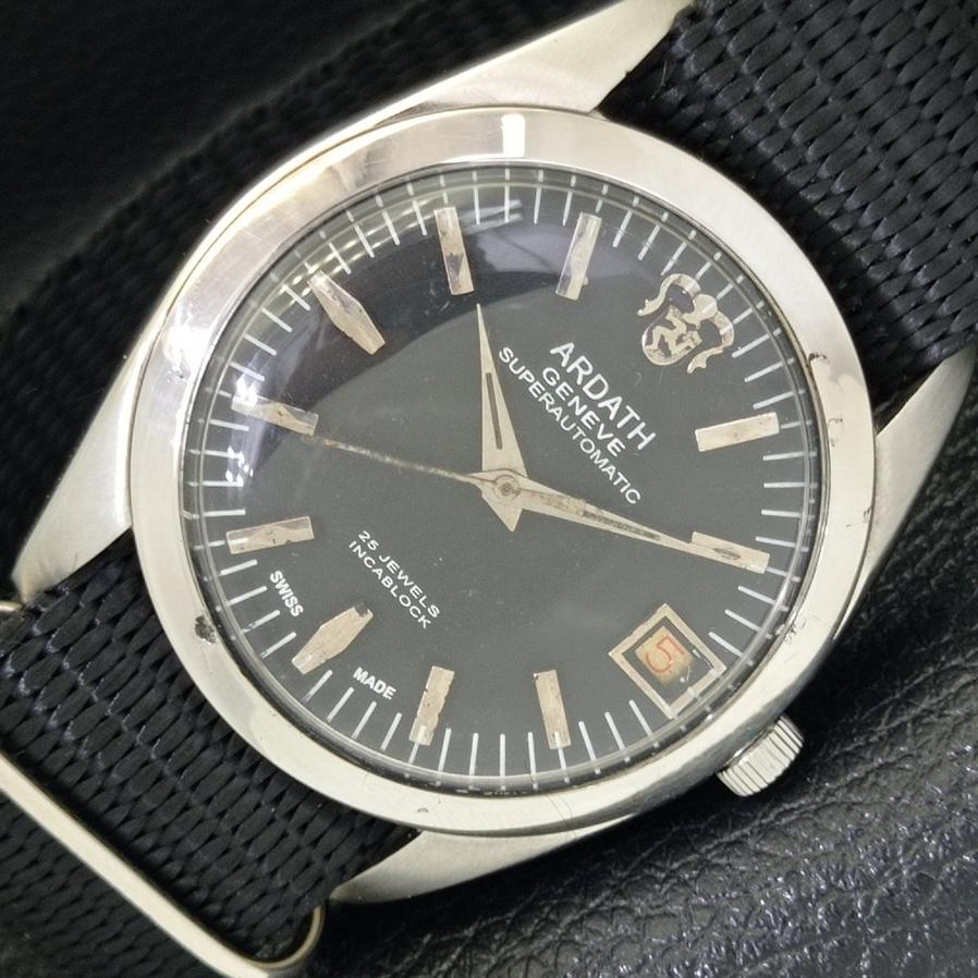 

Б/у ARDATH AUTOMATIC SWISS MENS DATE ЧЕРНЫЙ ЦИФЕРБЛАТ ЧАСЫ a427744-2 R1054-a427744
