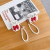 Wind Bow Simple For Airpodspro Earphone Cover Airpods2 Generation Pearl Chain Hard Case 1