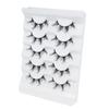 Fox-Eye False Eyelashes Wispy Cat-Eye Faux Mink Lashes 5 Pairs Natural 8D Fluffy Volume Fake-Eyelashes Multipacks Gifts