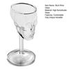 Totenkopf Schnapsgläser, Kreativer Gotischer Wodka Whiskey Tumbler Kelch, Borosilikatglas Spirituosenbecher für Bar Zuhause, Halloween Party Geschenk