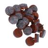20x Furniture Table Chair Leg Floor Felt Pad Skid Glide Slide   Nail Protector Brown 24mm