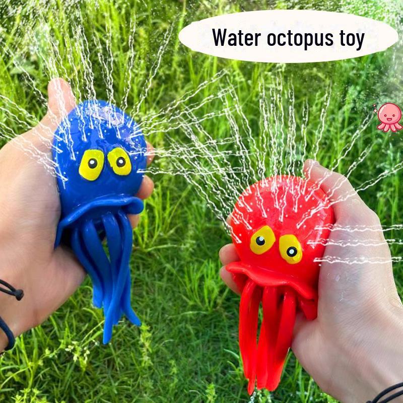 Squishy-Spielzeugset mit Oktopus für Kinder, perfekt für Bad, Pool, Strand.; Ideal zum Entspannen und Spielen