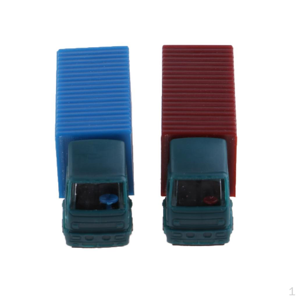 

2pcs 1: 150/1: 200 Truck Model Transport Tuck 1：150 L-53mm
