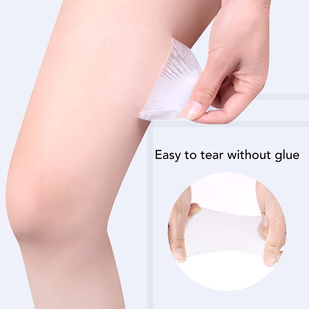 20pcs Thigh Inner Sticker Water Resistant Thigh Patch Multifunctional Transparent Thigh Sticker for Thighs Calves