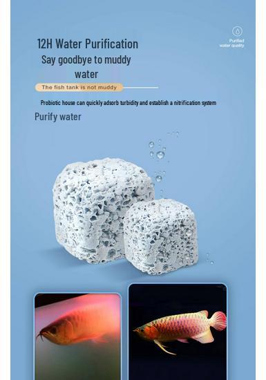 Ceramic Rings & Quartz Balls for Aquarium Nitrifying Bacteria Cultivation and Water Purification.
