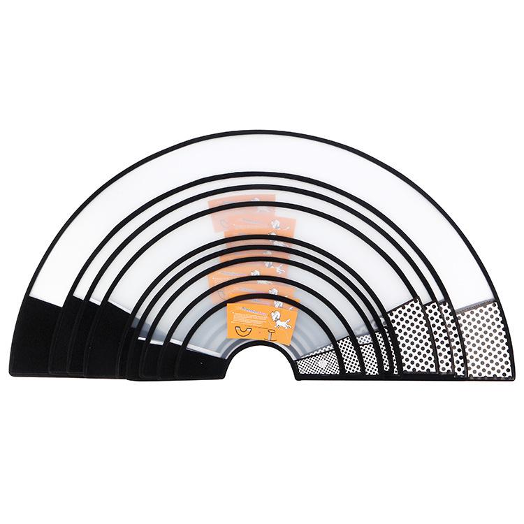 Haustier Elisabethanischer Kragen: Anti-Leck-Schutzkopfbedeckung für Katzen und Hunde