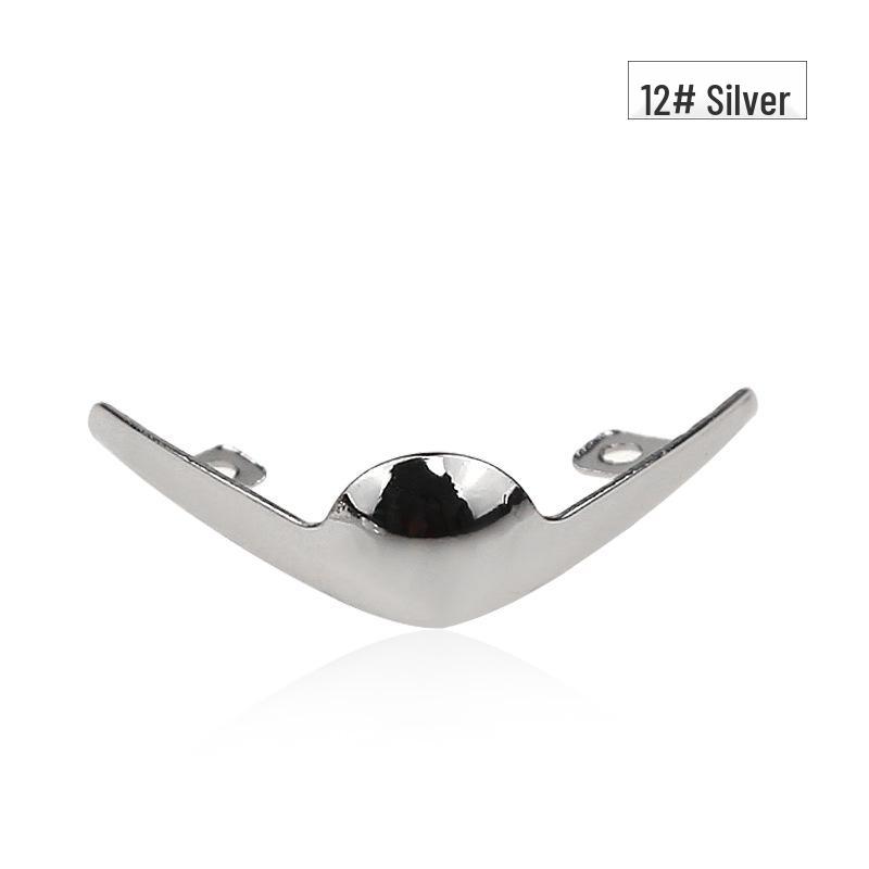 Women's Pointed Toe High Heel Protector - Leather Anti-Kick Decorative Cover with Metal Cap for Shoe Protection.