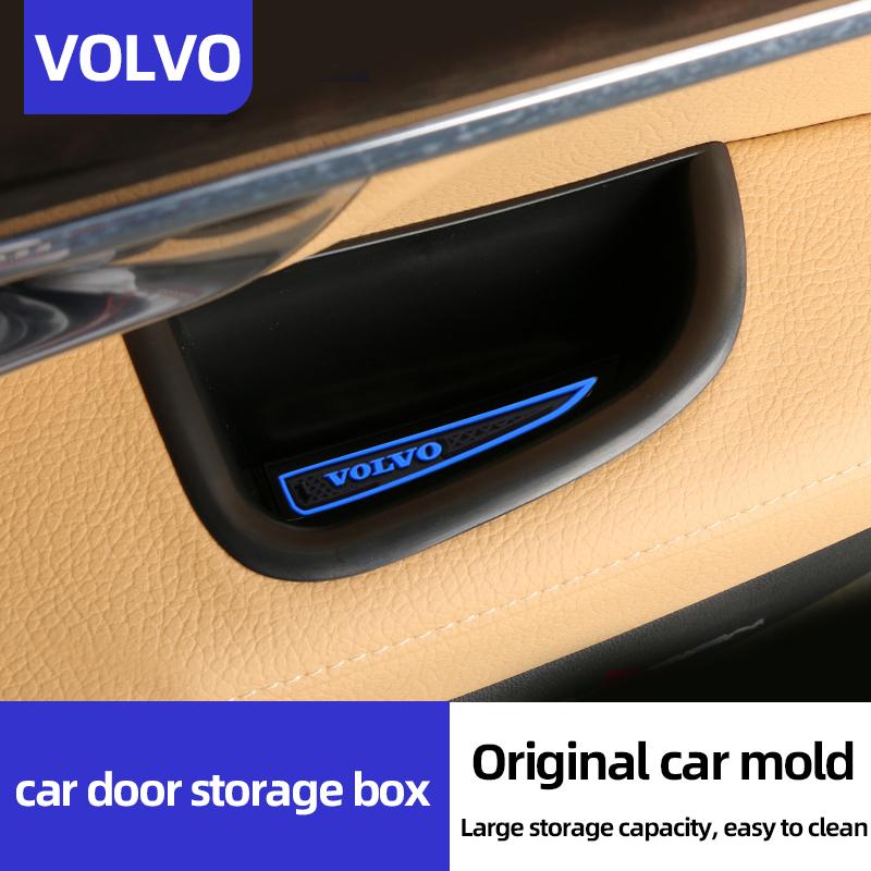 For Volvo S90 V90 v90CC Car Storage Box Door Storage Box Car Armrest Box 2016 2017 2017