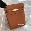 Mini Crossbody Chest Bag Women - Genuine Leather Lock Casual Daily Use