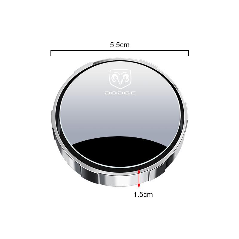 2 szt. Regulowane 360 stopni samochodowe lusterko wsteczne do martwego pola kąt dla Dodge Journey Caliber Challenger Charger Ram 1500 Stratus Dart Dakota Durango