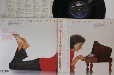 LP Record GILBERT O'SULLIVAN - Off Centre 273P260PROMO EPIC SONY Japan Obi Rock Used