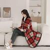 Multi-functional Thickened Shawl Blanket: Outdoor, Student, Office, Lunch Break, Winter Nap Throw