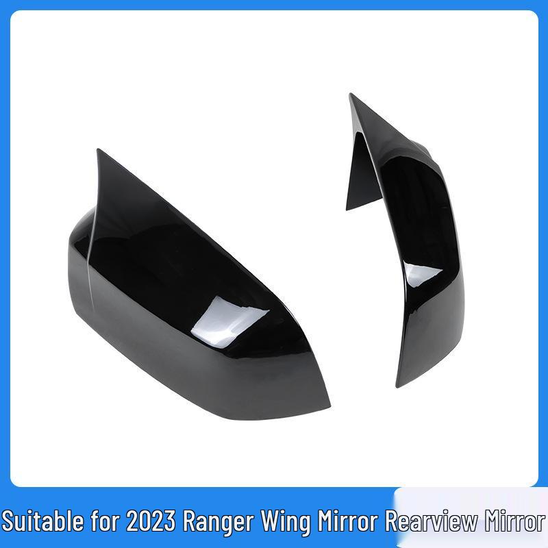 Ford Ranger Backup Mirror Cover: 2023 Bull Horn Rearview Shell for Mirror Modification