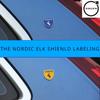 2PCS 3D Logo Elk Badge Shield Car Body Tail Logo Badge or for Volvo XC90xc70x60 40V50V60S50S70S9Elk Car Stickers Deer Shield