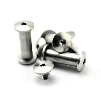 2 Sätze DIY Messergriffschraube T8 Pflaumenkopfbefestigung Pflaumenstil M3.5 Schraubenniet Möbelverarbeitungsschraube