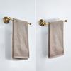 Copper Wall Mounted Tissue Holder Copper Single Towels Rail Rod Toilet Paper Roll Dispenser Bathroom Accessory