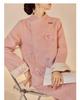New Chinese Embroidered Wool Coat & Skirt Set - Women's NY027