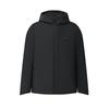 White Fashion Simple Casual Comfortable Versatile Lightweight Down Jacket Men Outerwear Black F51M543901FBK