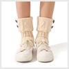 Buttons Crochet Knitted Leg Warmer Thermal Boot Cover New Short Leg Warmers  Autumn Winter