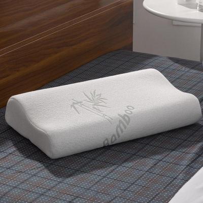 Almohada Cervical de Espuma Viscoelástica de Fibra de Bambú Rebote Lento Protección Cervical Espuma Cuidado de la SaludBam