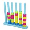 Color Matching Stacking Puzzle Game Educational Wooden Color Match Challenge Game for Kids
