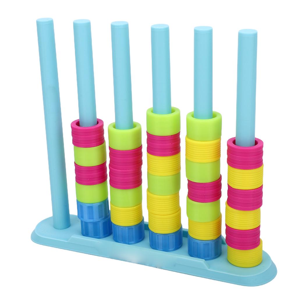 Color Matching Stacking Puzzle Game Educational Wooden Color Match Challenge Game for Kids