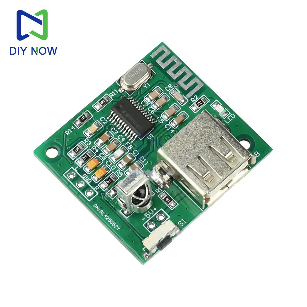 DC 3.3-5V Bluetooth 5.4 audio receiver module 2.0 dual-channel stereo lossless decoder board USB interface with remote control
