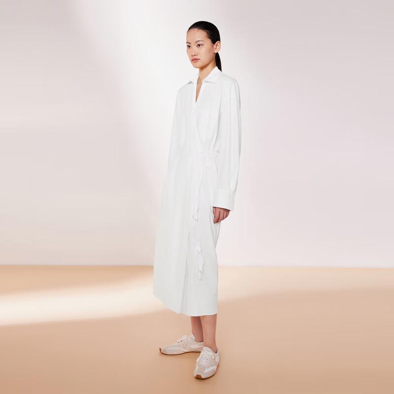 LESS 2024 Summer Cotton Shirt Dress L