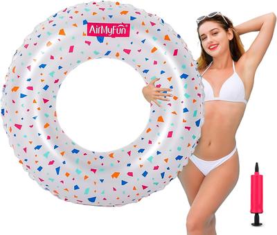 Swimming Ring for Flower Swimming for Boys and for Water Water Summer Summer Leisure 90cm O-shaped Children, Kids, Ring, Girls, Pools, Play, Floats,
