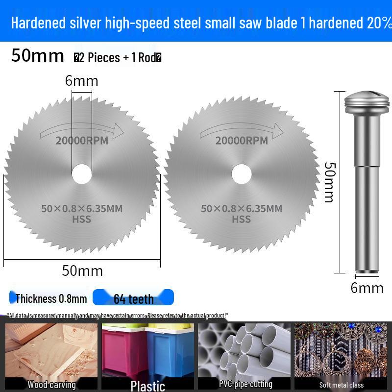 High-Speed Steel Mini Circular Saw Blade for Electric Drill and Grinder