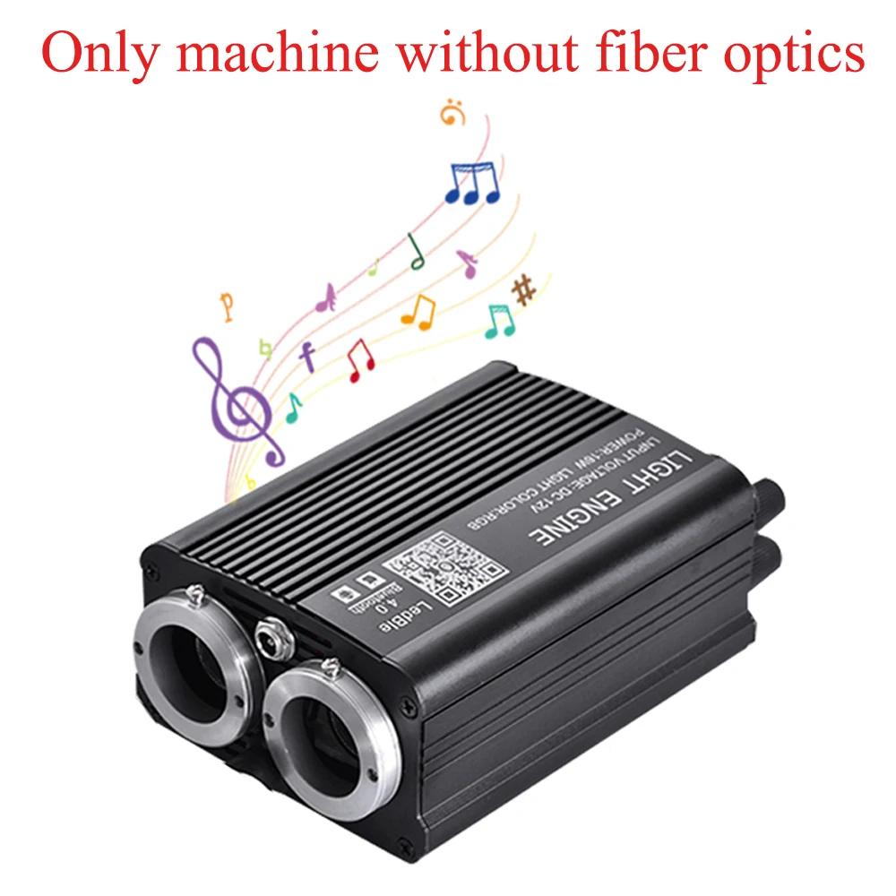 

32 Вт RGBW оптоволоконный потолочный светильник Star, комплект для автомобильного освещения Star Light на крыше, Bluetooth-приложение для управления музыкой, потолочный светильник Starry Sky для автомобиля US and Car Cigarette