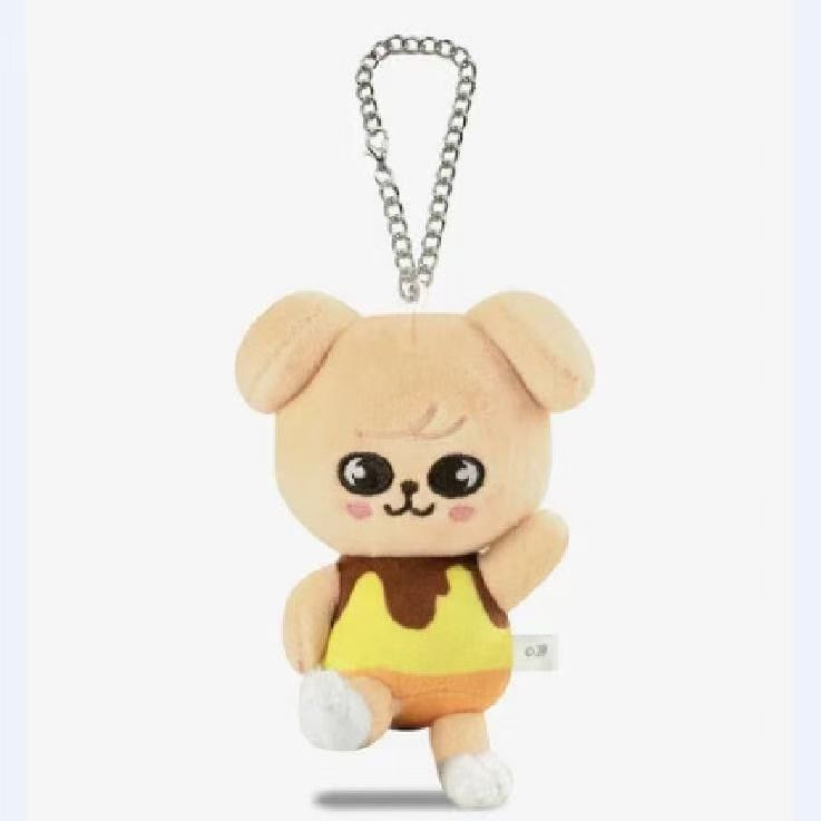 Nuevos Llaveros de Muñeco de Peluche de Stray Kids Figura Colgante Llavero Encanto Soporte para Llaves Decoración de Bolso