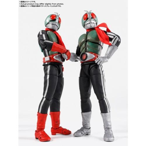 TAMASHII NATIONS S.H.Figuarts (Real Bone Carving Technique) Kamen Rider New No. 2 Glorious Showa Rider Edition, approximately 145mm, PVC, ABS, and fab
