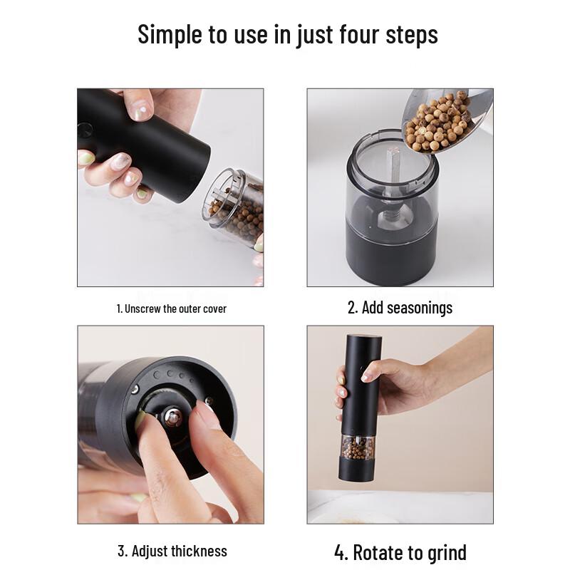 G-Space Rechargeable Electric Spice Grinder
