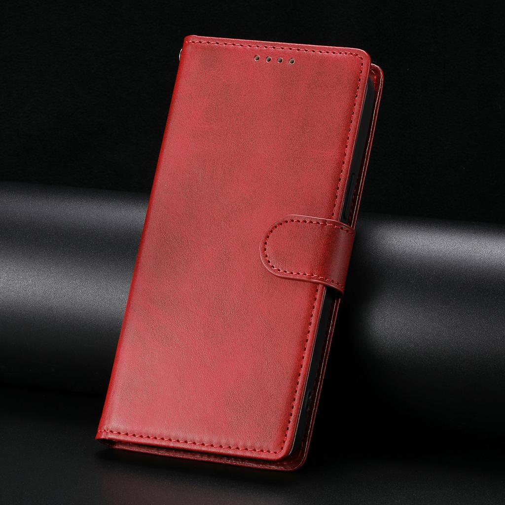 Business Leather Flip Case For Samsung S25 S26 Ultra S24 FE S23 S22 S21 Plus A17 A37 A57 A36 A56 A16 A26 Cards Solt Wallet over