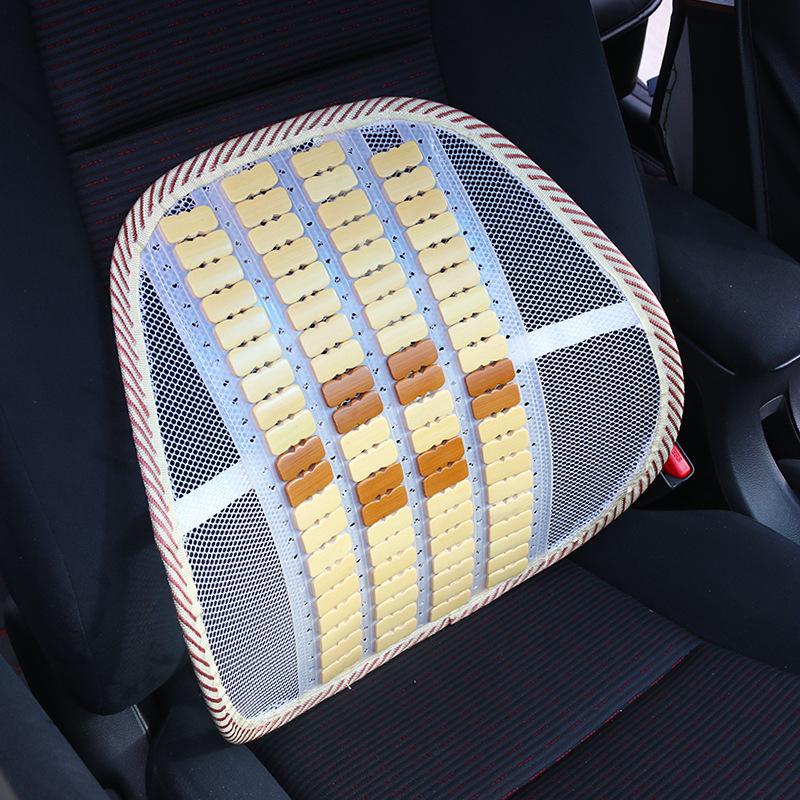 Car Seat Chair Back Cushion Ventilate Mesh Lumbar Back Brace Car Seat Chair Cushion Office Home Massage Back Cushion Universal