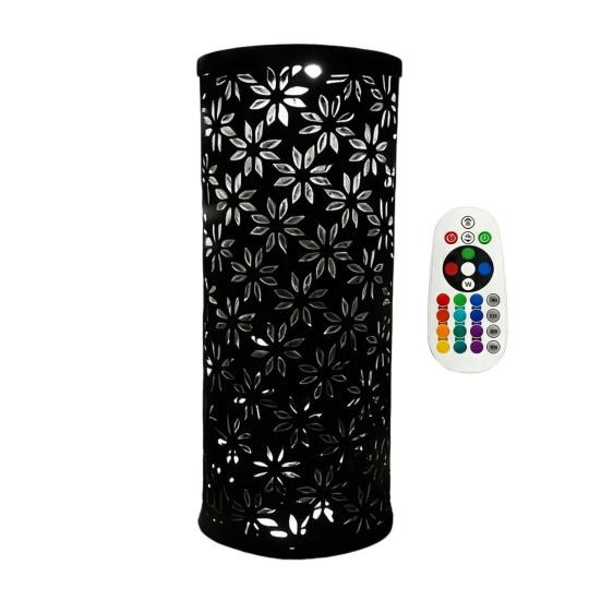 Hollow-out Butterfly Lamp USB Projector Lamp, RGB 16 Colors Decorative with Remote Powered Night Light Control, LED for Bedroom Living Room