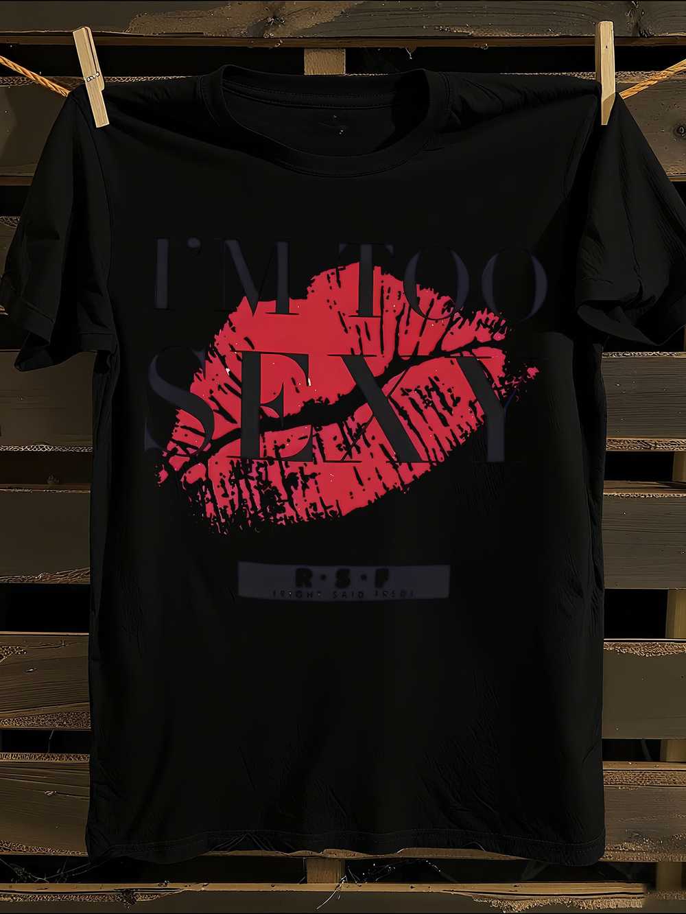 Right Said Fred Funny  I m Too Sexy  Graphic T-Shirt S